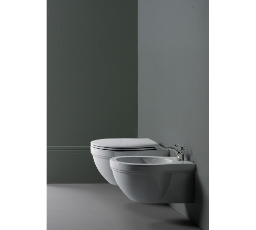 Биде подвесное GSI Classic 550х370 мм белый глянцевый 8765FR2111