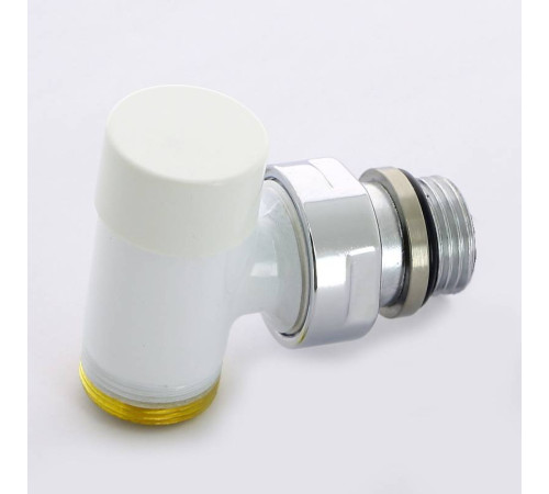 Вентиль обратный Carlo Poletti Compact угловой НН 1/2 x M24x19 белый V150211E