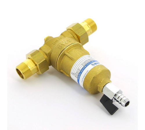 Фильтр промывной BWT Protector mini H/R 3/4 100 мкм для горячей воды 810507