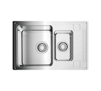 Кухонная мойка Omoikiri Mizu 78-2-IN нержавеющая сталь 78x48 см 4973731