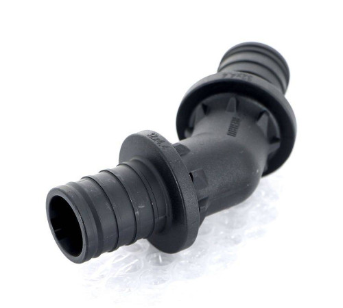 Угольник 45 градусов REHAU Rautitan PX надвижной полимерный 32 мм 160054