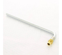 Угольник с трубкой аксиальный Uni-Fitt 16х15 мм L=300 мм 757G6153