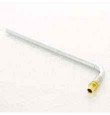 Угольник с трубкой аксиальный Uni-Fitt 16х15 мм L=300 мм 757G6153