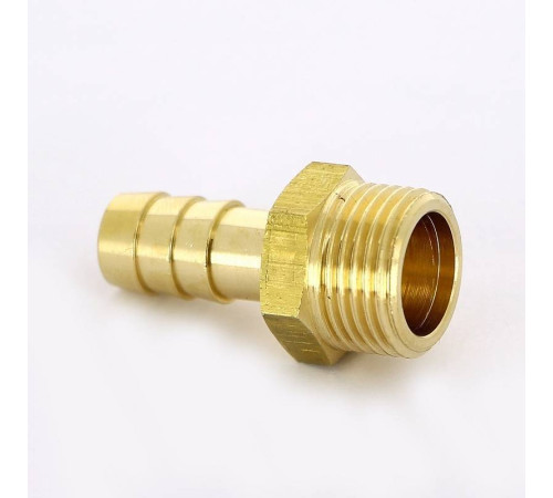 Штуцер для шланга Tiemme ROMA 3/8 наружная резьба 1500479