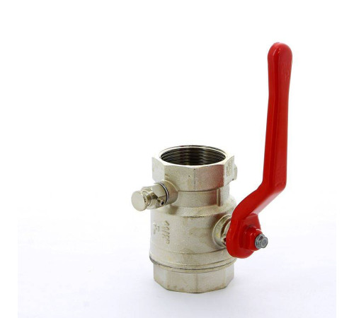 Кран шаровой Itap Ideal ВВ с заглушкой и дренажным вентилем рычаг 1 1/2 1150112