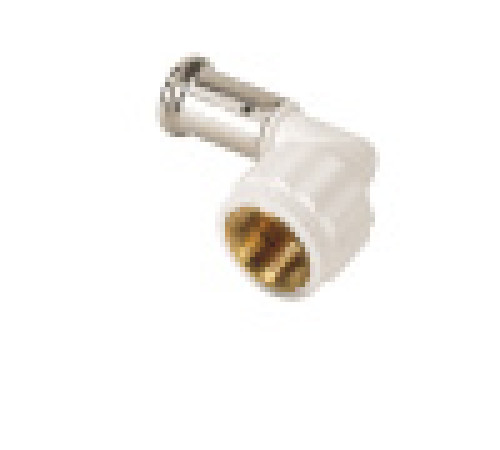 Угольник 90° Henco ПВДФ пресс ВР 32x1 белый 6PKW-3206
