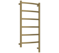 Полотенцесушитель электрический Сунержа Галант 3.1 400х800 мм правое подключение золотой шёлк матовый 32-6001-8040