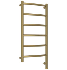 Полотенцесушитель электрический Сунержа Галант 3.1 400х800 мм правое подключение золотой шёлк матовый 32-6001-8040