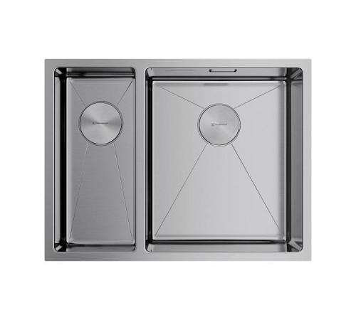 Кухонная мойка OMOIKIRI Taki 58-2-U/IF-R-IN 58,5x44 см нержавеющая сталь 4993767