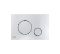 Кнопка смыва Alcaplast M771 хром глянец/матовый M771