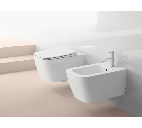 Сиденье для унитаза GSI Nubes Soft Close черное матовое Ardesia MS96C26