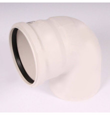 Отвод канализационный REHAU RAUPIANO PLUS 110x87° 11234641001