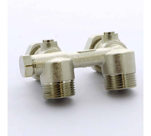 Узел радиаторный угловой с байпасом TIEMME 3/4х3/4х18 3390011