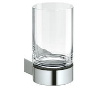 Держатель для стакана KEUCO Plan с хрустальным стаканом хром 14950 019000