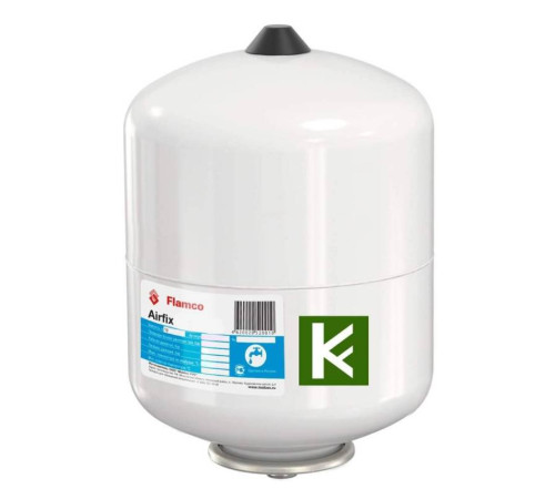 Расширительный бак Flamco Airfix R 12/4,0 12 л 10 бар белый 24349RU