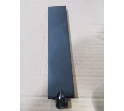 УЦЕНКА Ручной душ Bossini Flat One моноструя черный матовый B00270.073_УЦ