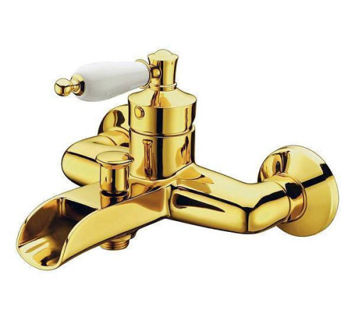 Смеситель для ванны Boheme Vogue золото глянцевое 213