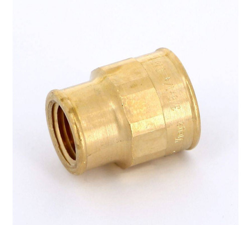 Муфта ВВ переходная Viega 3240 3/8x1/4 бронза 282103