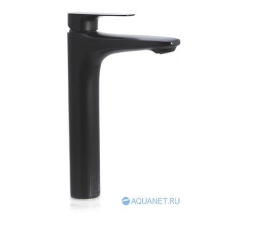Смеситель для раковины Bravat Source высокий черный F1173218BW-A9-ENG