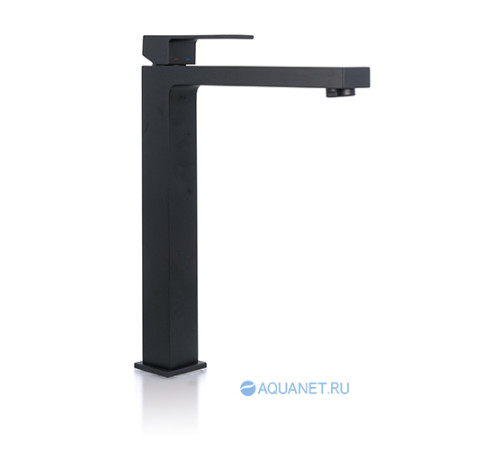 Смеситель для раковины Paffoni ELLE высокий без донного клапана черный матовый EL081NO