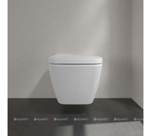 Унитаз подвесной Villeroy & Boch Finion CeramicPlus 375x560 мм без сиденья 4664R0R1