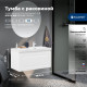 Тумба с раковиной Aquanet Агата 100 R 1 ящик белый сатин 00365932