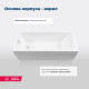 Акриловая ванна Aquanet Agata 170x70 см с каркасом 00352894