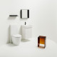 Тумба с раковиной Laufen Kartell 58х45х60 см 2 ящика подвесная белый матовый 4.0756.9.033.640.1/8.1033.3.000.104.1