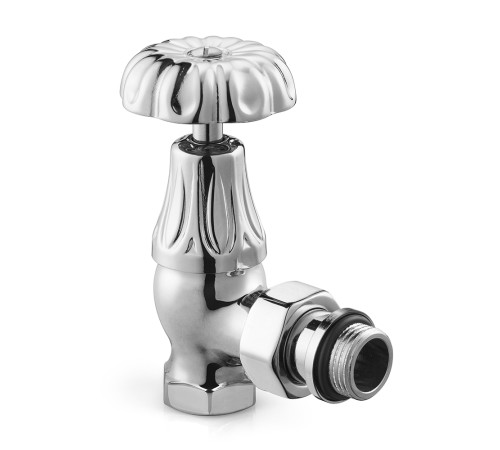 Клапан угловой SR Rubinetterie Floral Old Style 1/2 хром 0337-1500C000