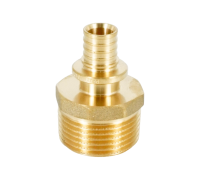 Переходник REHAU RAUTITAN с наружной резьбой 16-R 1 латунь MX 11093131001