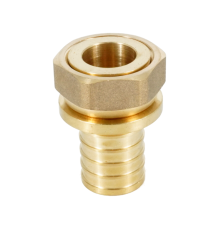 Переходник REHAU RAUTITAN с накидной гайкой 32-G 1 латунь MX 11093411001