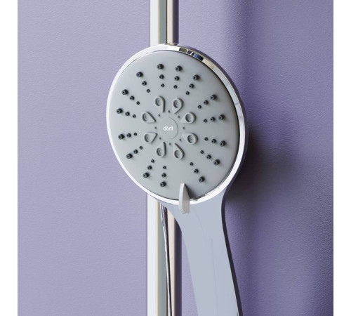 Душевая система DORFF Prime с тропическим душем D0740900