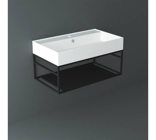 Структура металлическая подвесная Simas Agile 81x46x28 см черный матовый AGSS81