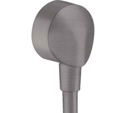 Шланговое подсоединение hansgrohe FixFit 1/2 черный хром шлифованный 27454340