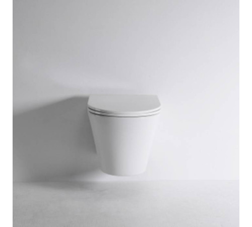 Унитаз подвесной TECE TECEspring K Kompakt безободковый сиденье Slim микролифт белый 9700997