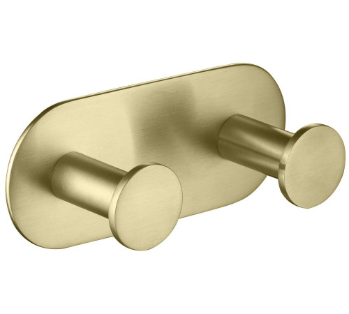 Вешалка на 2 крючка Timo Saona золото матовое 13014/17