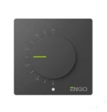 Терморегулятор Salus ESIMPLE230B непрограммируемый 230 В черный ESIMPLE230B