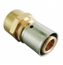 Соединение прессовое TECEflex 40x3.5-1 1/4 ВР латунь 1512252