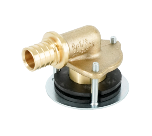 Угольник настенный REHAU RAUTITAN MX 20-Rp 1/2x28 мм для гипсокартона 11093751001