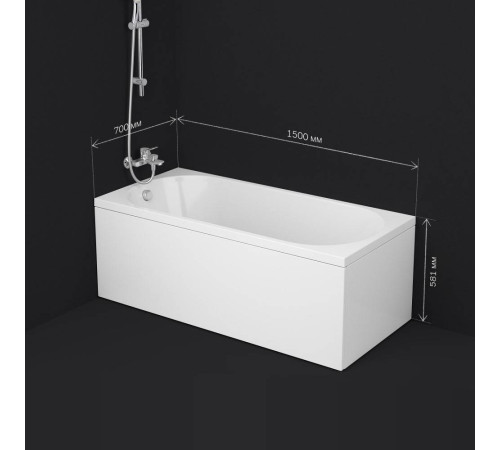Ванна акриловая AM.PM X-Joy 150x70 см W94A-150-070W-A1