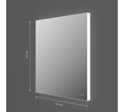 Зеркало с LED-подсветкой AM.PM X-Joy 65 см M85MOX10651S