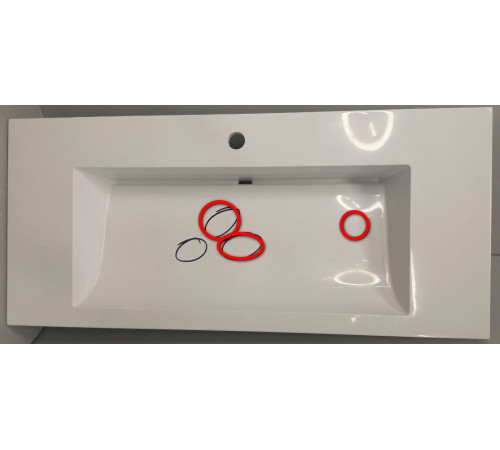 Раковина мебельная Versalia Luxor 100 4670142930839