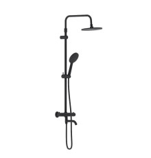Душевая система AM.PM Jupiter с термостатом черная матовая 977810300