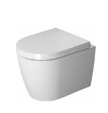 Комплект подвесного унитаза Duravit ME by Starck Compact Rimless с сиденьем микролифт 45300900A1