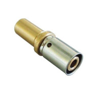 Переходник прессовый TECEflex 26x3-22 мм бронза 1514047