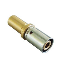 Переходник прессовый TECEflex 26x3-22 мм бронза 1514047