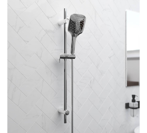 Душевой комплект AM.PM Eclipse со штангой и лейкой хром 931001000