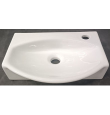 Раковина Melana MLN-78402L 410х295х110 мм с отверстием под смеситель справа MLN-78402L