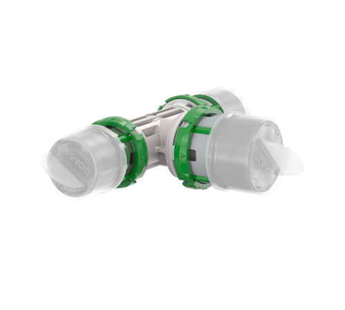 Тройник редукционный COMAP SkinPress PPSU 26-26-20 мм 9130RW262620