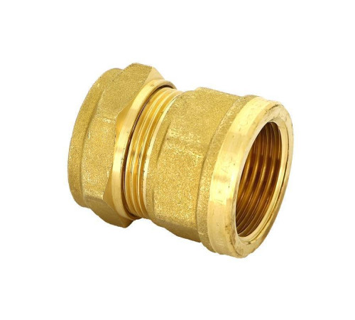 Муфта обжимная Tiemme 1100 28 мм х 1 ВР латунная 1000043